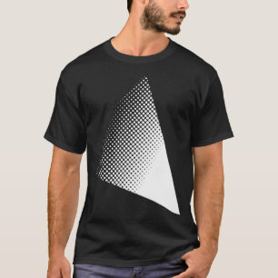 Dreieck-Rasterkonstruktion T-Shirt