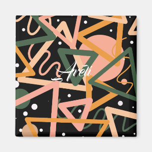 Dreieck und Kreise Magnet