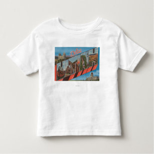 Dreieck, UtahLarge Buchstabe ScenesDelta, UT Kleinkind T-shirt