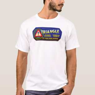 Dreieck Zitrus - Vintage Obstkistenetikett T-Shirt