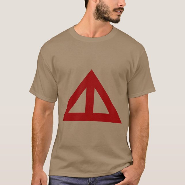 Dreieckbogen T-Shirt (Vorderseite)