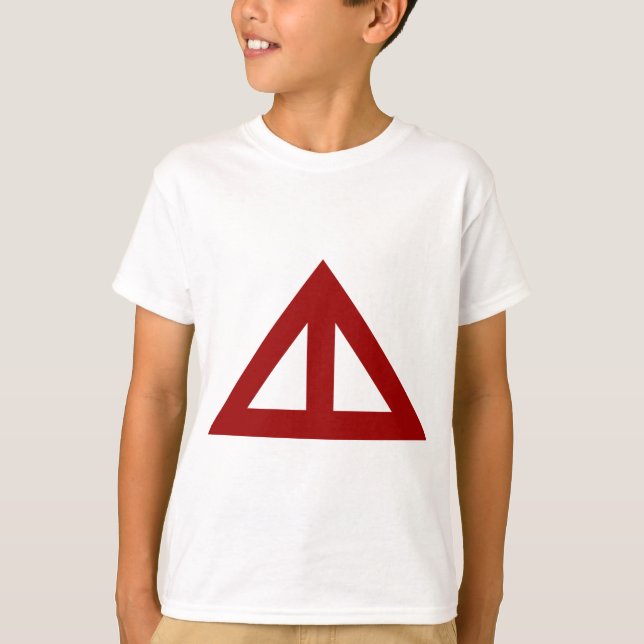 Dreieckbogen T-Shirt (Vorderseite)