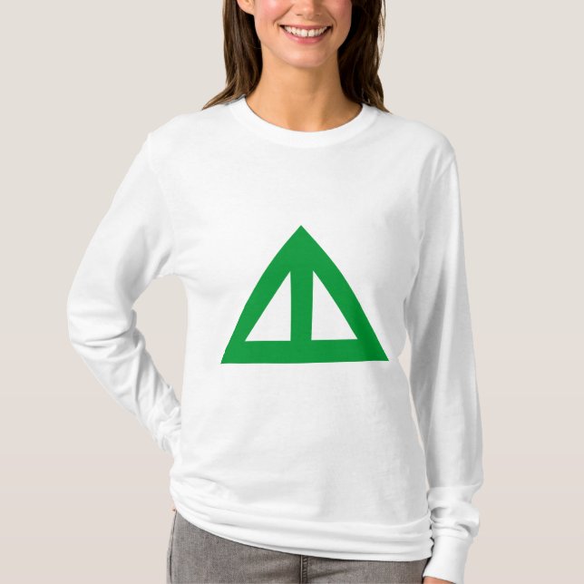 Dreieckbogen T-Shirt (Vorderseite)