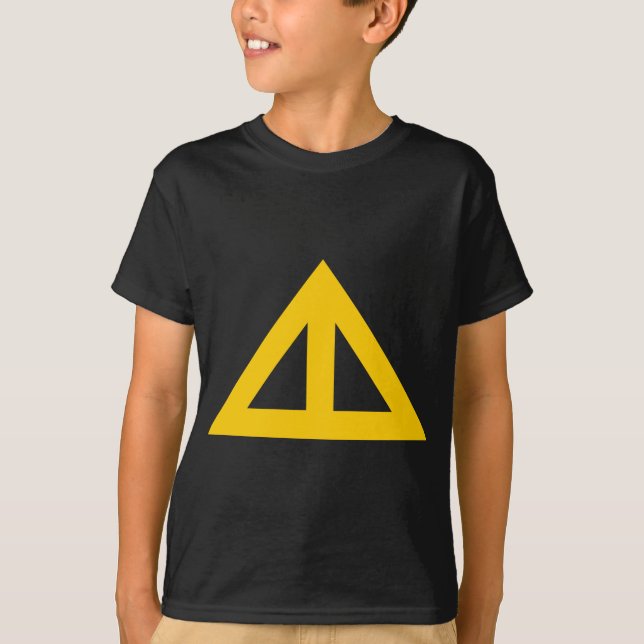 Dreieckbogen T-Shirt (Vorderseite)