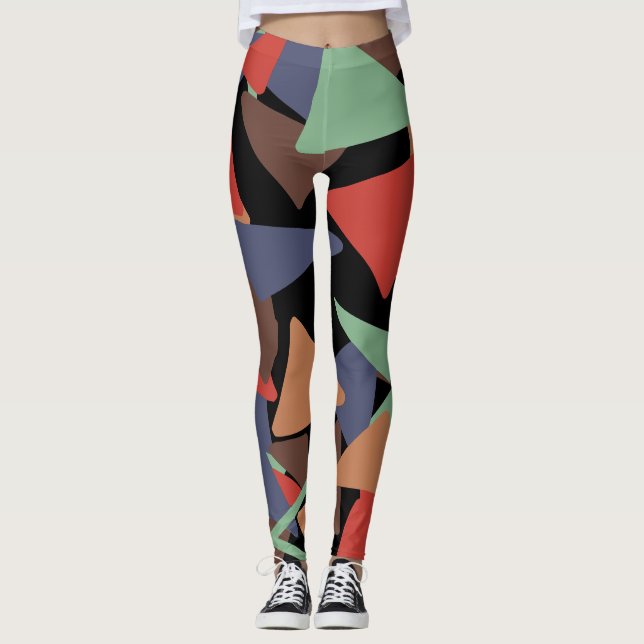 Dreieckdoodle 45 leggings (Vorderseite)