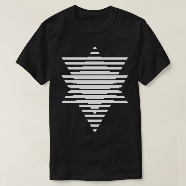 Dreiecke fett T-Shirt (Design vorne)