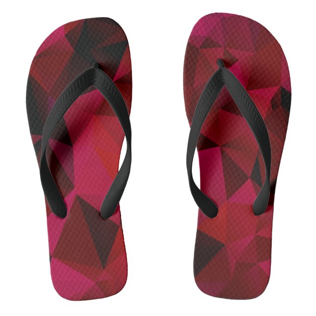Dreiecke Flip Flops (Fußbett)
