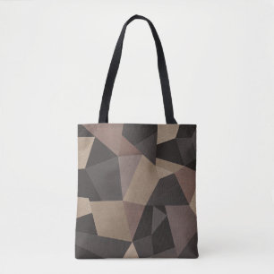Dreiecke geometrische Druckbraun-Farben
