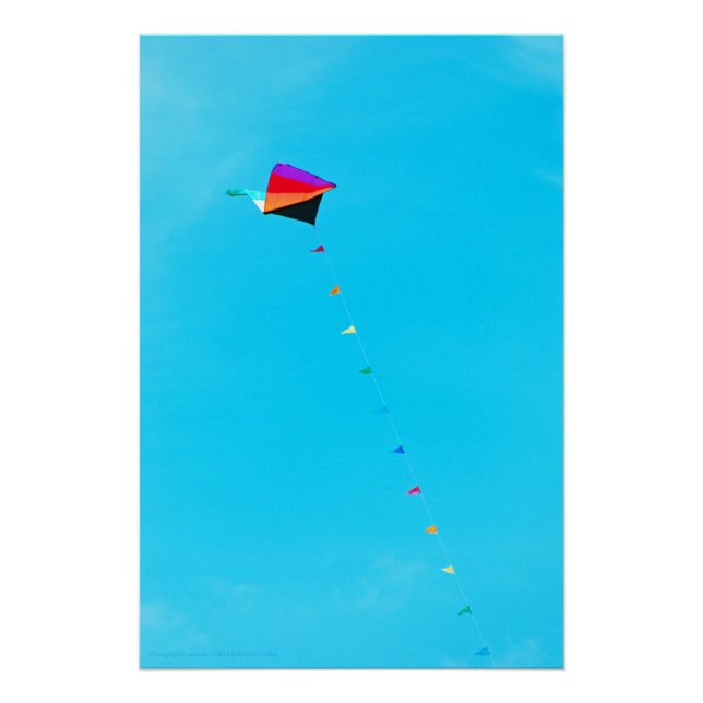 Dreiecke im Himmel Poster (Vorderseite)