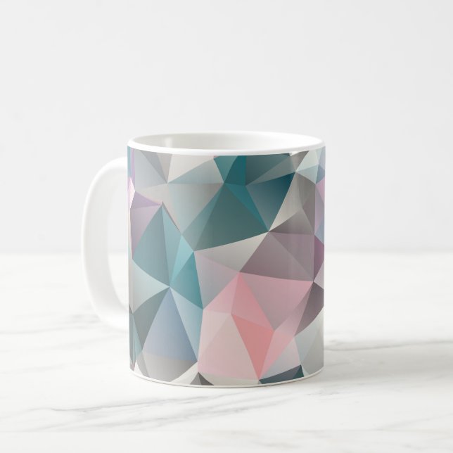 Dreiecke Kaffeetasse (Vorderseite Links)