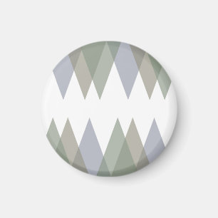 Dreiecke Khaki Magnet