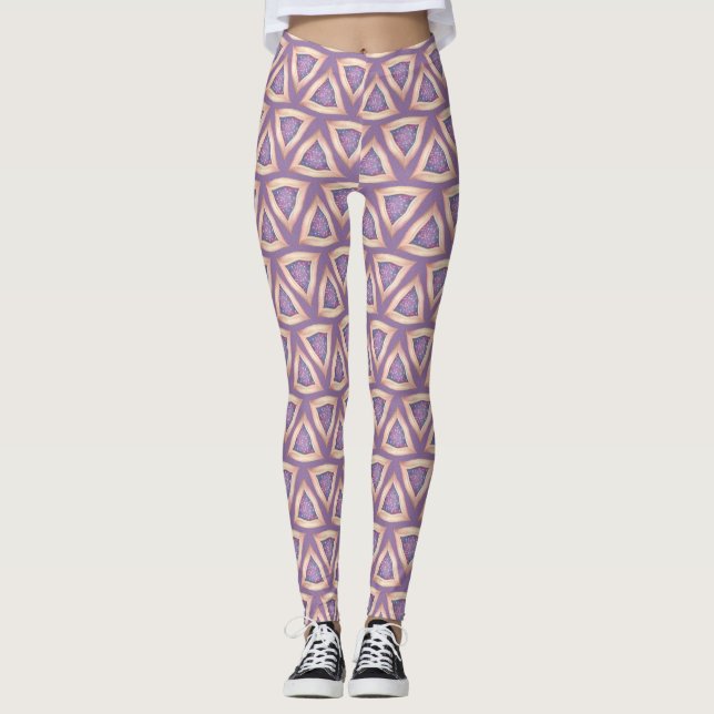 Dreiecke Leggings (Vorderseite)