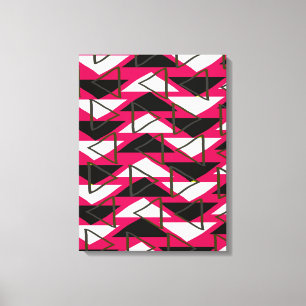 Dreiecke Leinwanddruck
