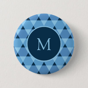 Dreiecke-Muster Button