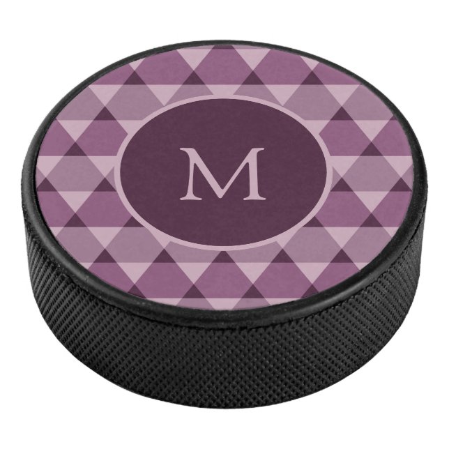 Dreiecke Muster Eishockey Puck (3/4)