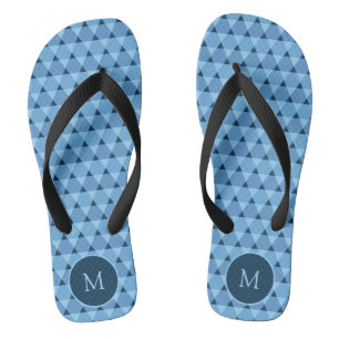 Dreiecke-Muster Flip Flops