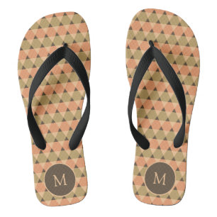 Dreiecke Muster Flip Flops