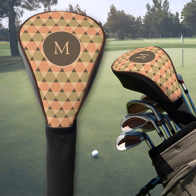 Dreiecke Muster Golf Headcover (Von Creator hochgeladen)