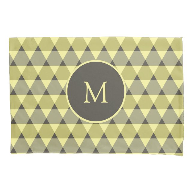 Dreiecke Muster Kissenbezug (Vorderseite)