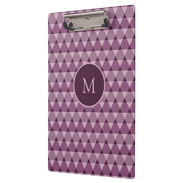 Dreiecke Muster Klemmbrett (Links)