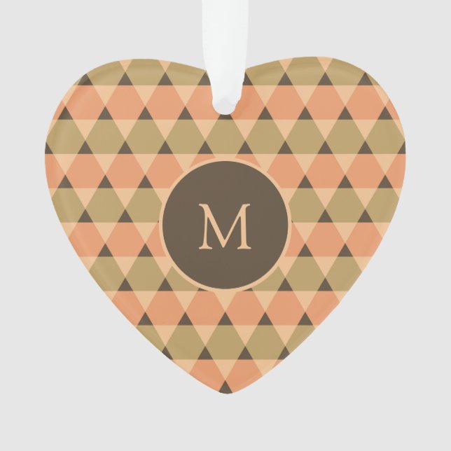 Dreiecke Muster Ornament (Vorderseite)