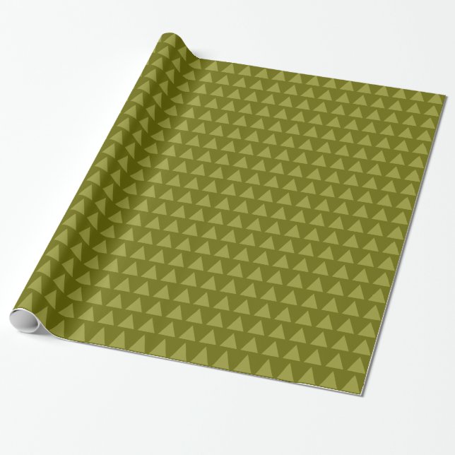 Dreiecke - Olivenhaine Geschenkpapier (Ungerollt)