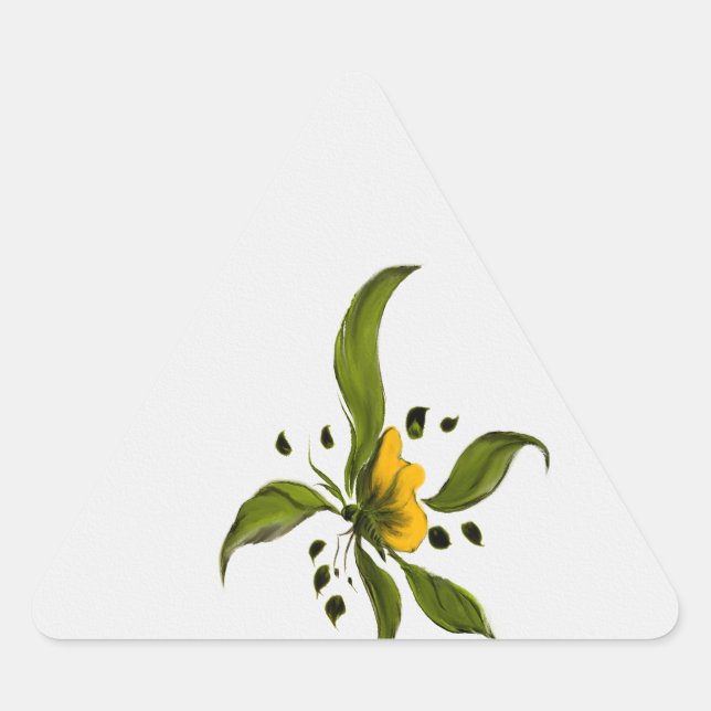 Dreieckige Aufkleber (Vorderseite)