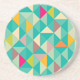 Dreieckmuster Getränkeuntersetzer