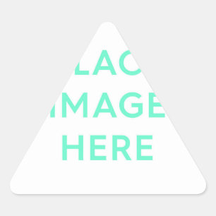 Dreieckskleber Dreieckiger Aufkleber