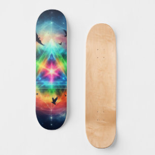 Dreieckskosmische Energie Skateboard