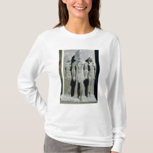 Dreiergruppe von Menkaure mit der Göttin Hathor T-Shirt