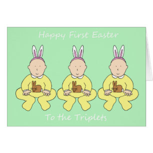 Dreiergruppen erstes Ostern