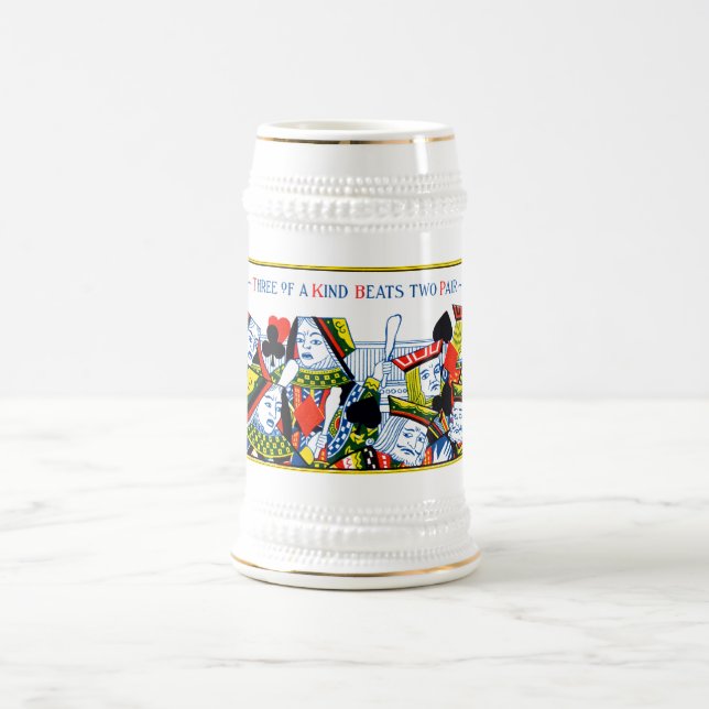 Dreierpasch Bierglas (Mittel)