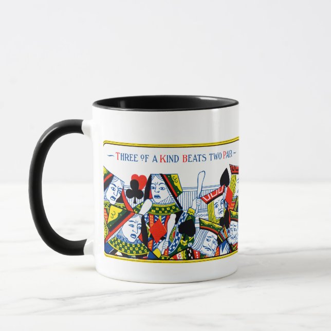 Dreierpasch Tasse (Links)
