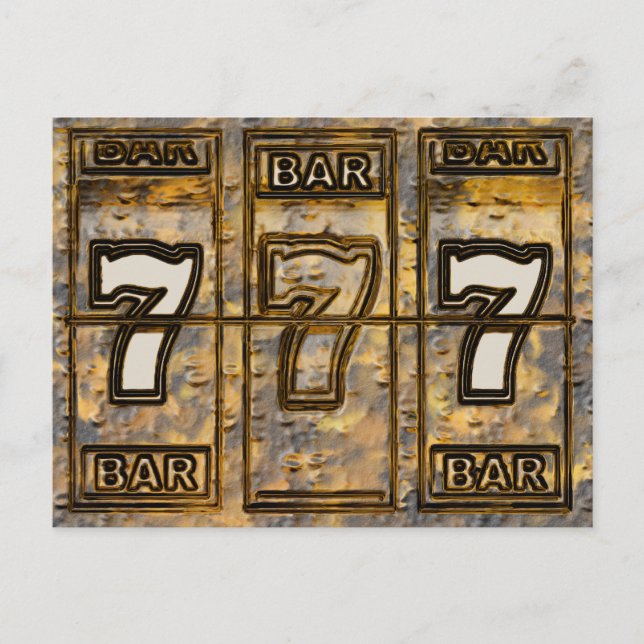 Dreiersieben-Steckplattenteile Postkarte (Vorderseite)