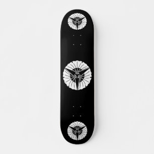 Dreifach-Fächer-Ginkgo-Skateboard Skateboard