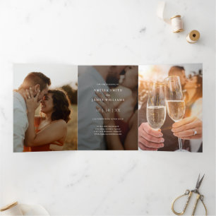 DREIFACH GEFALTETE EINLADUNG