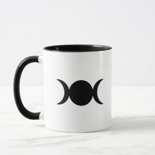 Dreifach-Mond-Tasse Energie der dreifachen Gött Tasse