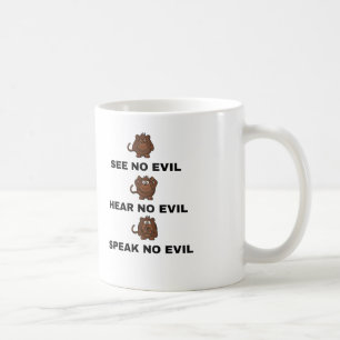 Dreifache Affenkuppen/Tasse Kaffeetasse