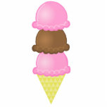Dreifache Bad-Eistüte-Skulptur Freistehende Fotoskulptur<br><div class="desc">Ob verwendet an einem Sommerzeit-Party oder auf Ihren Schreibtisch oder Regal gesetzt,  dieser dreifache BadEiscremekegel mit Schokolade und Erdbeereiscreme,  ist- sicher,  ein cooler Schlag zu sein.</div>