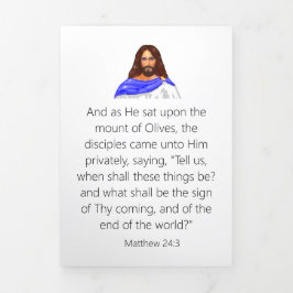 Dreifache Buchstabenkarte Dreifach Gefaltete Karte