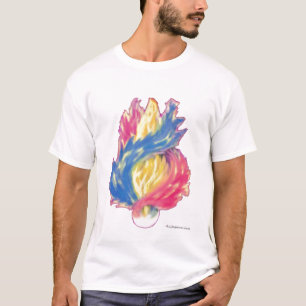 Dreifache Flamme T-Shirt