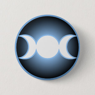 Dreifache Göttin Button