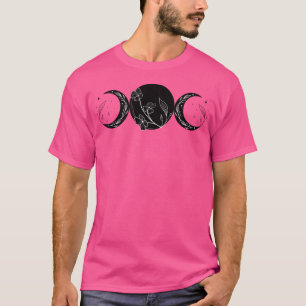 Dreifache Mondgöttin Hexe Wicca T-Shirt