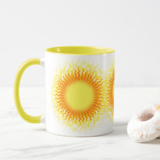 Dreifache Sun-Tasse Tasse