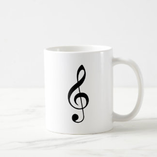 Dreifacher Clef-Kaffee-Tasse Tasse