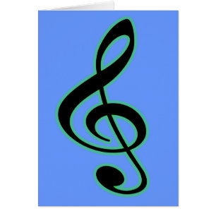 Dreifacher Clef-Karte