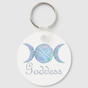 Dreifacher Mond-Opal Schlüsselanhänger