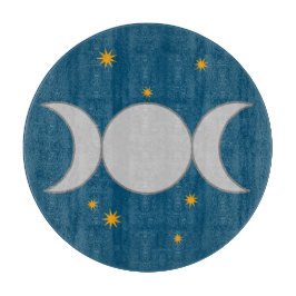 Dreifacher Mond Schneidebrett