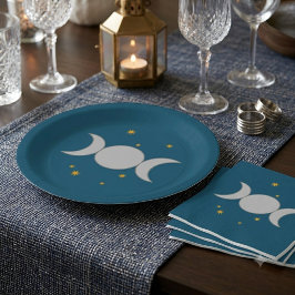 Dreifacher Mond Serviette
